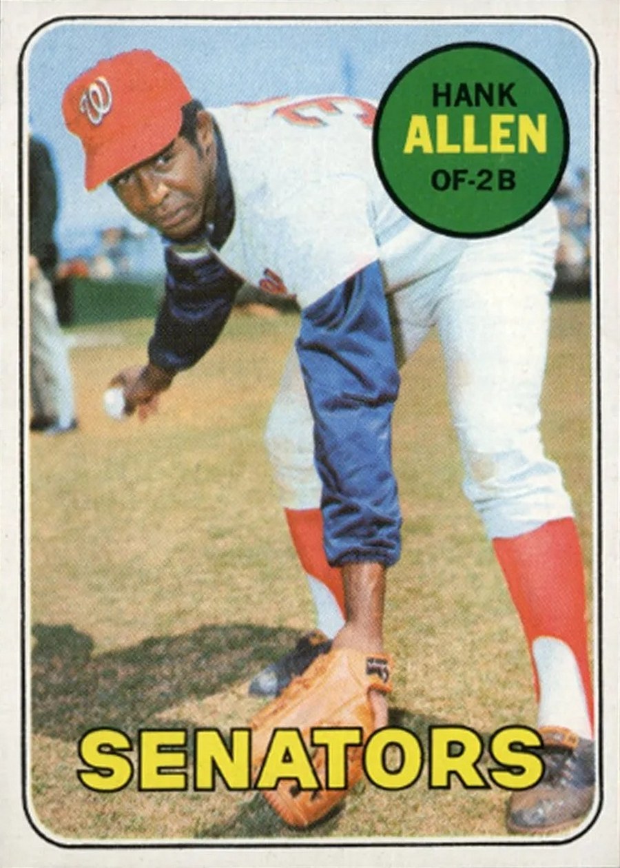 1969 Topps #623 Hank Allen, Washington Senators