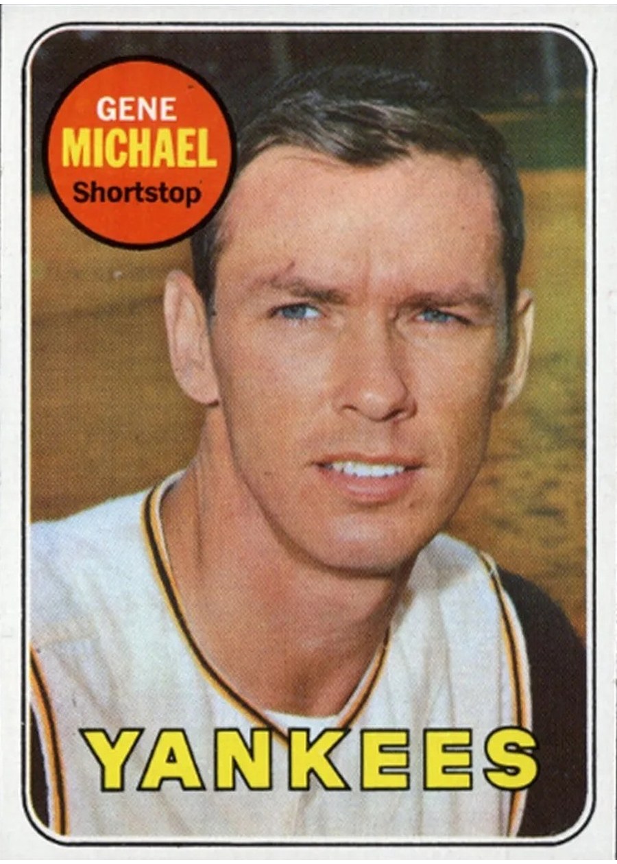 1969 Topps #626 Gene Michael, New York Yankees