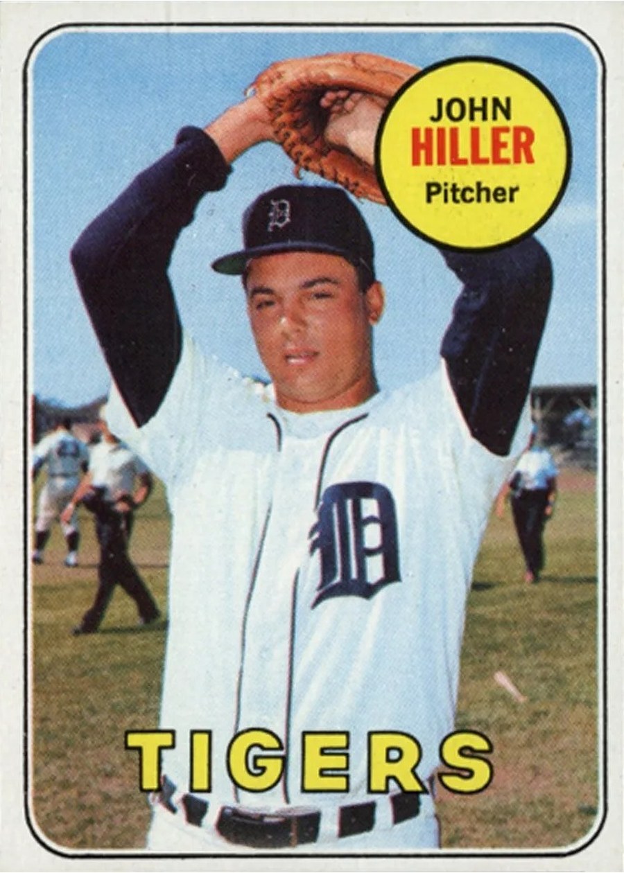1969 Topps #642 John Hiller, Detroit Tigers