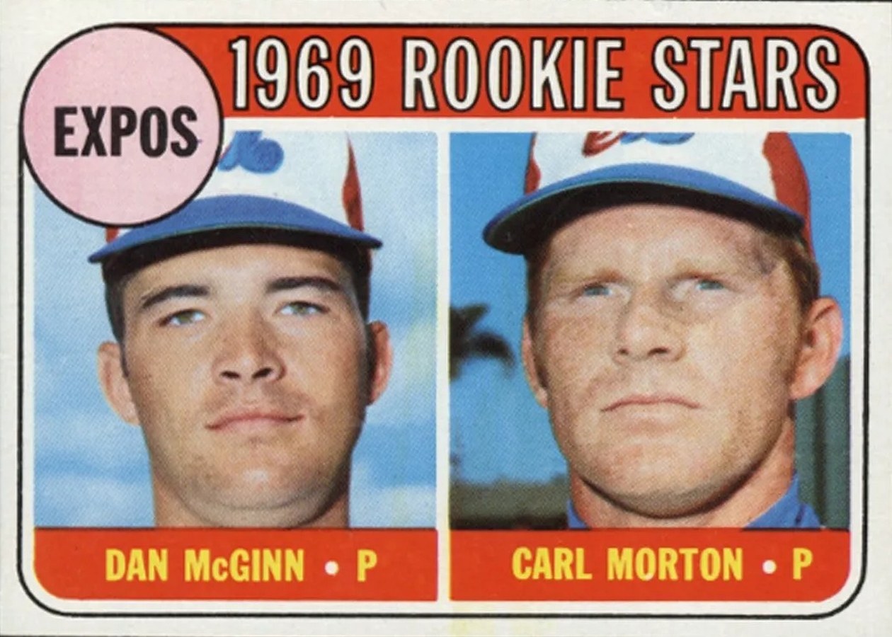 1969 Topps #646 Expos 1969 Rookie Stars, Montreal Expos