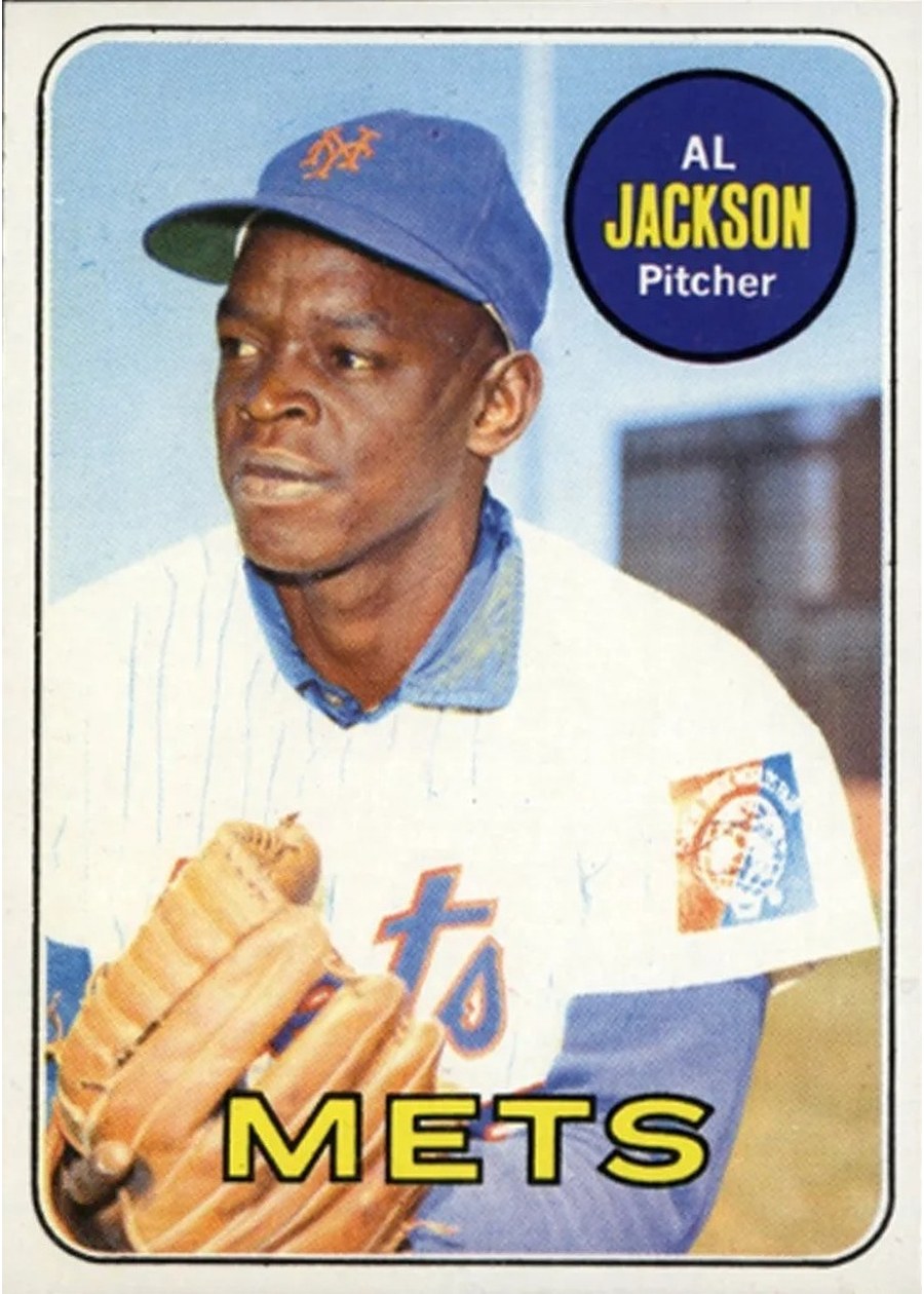 1969 Topps #649 Al Jackson, New York Mets