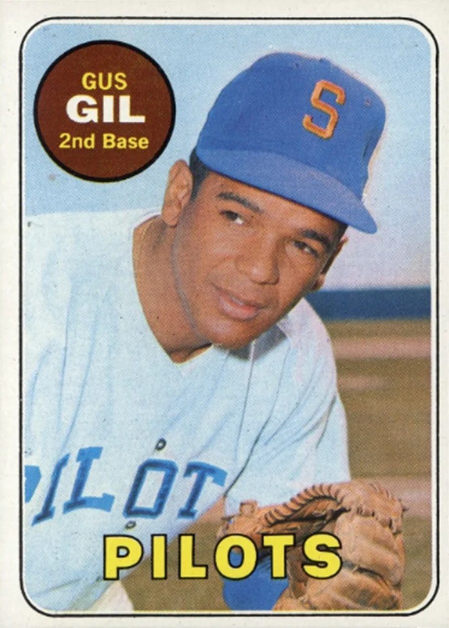 1969 Topps #651 Gus Gil, Seattle Pilots