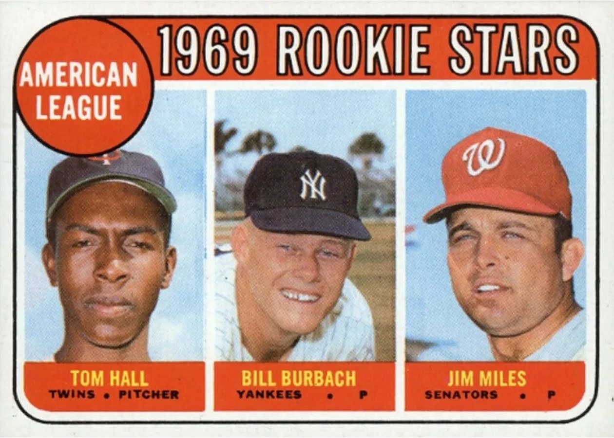 1969 Topps #658 American League 1969 Rookie Stars, Minnesota Twins / New York Yankees / Washington Senators