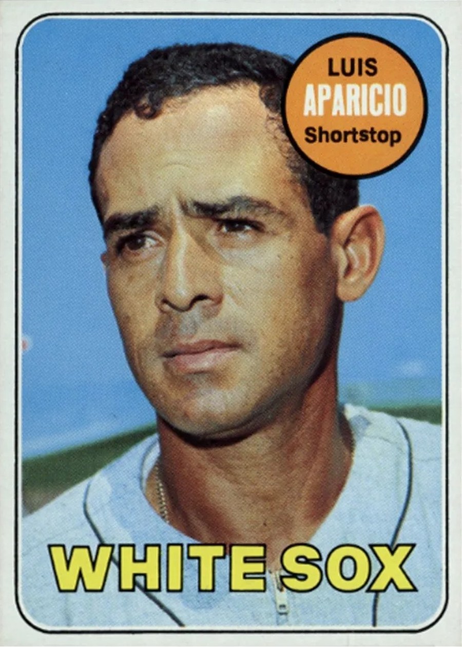 1969 Topps #75 Luis Aparicio, Chicago White Sox