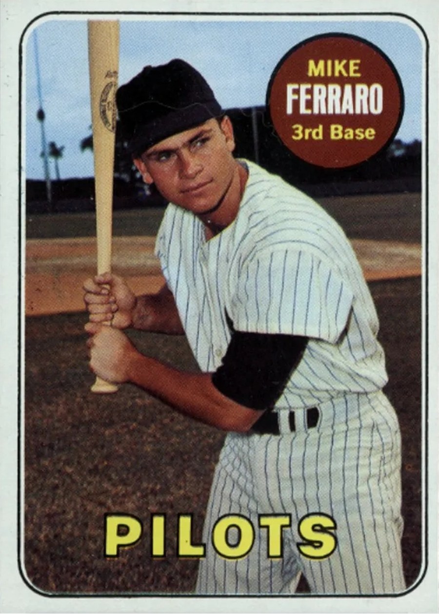 1969 Topps #83 Mike Ferraro, Seattle Pilots