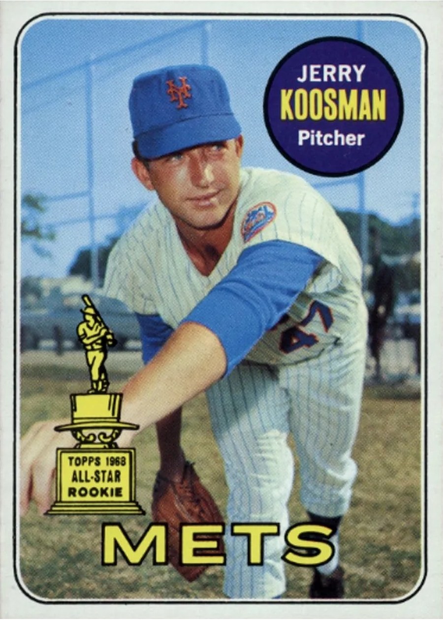 1969 Topps #90 Jerry Koosman, New York Mets
