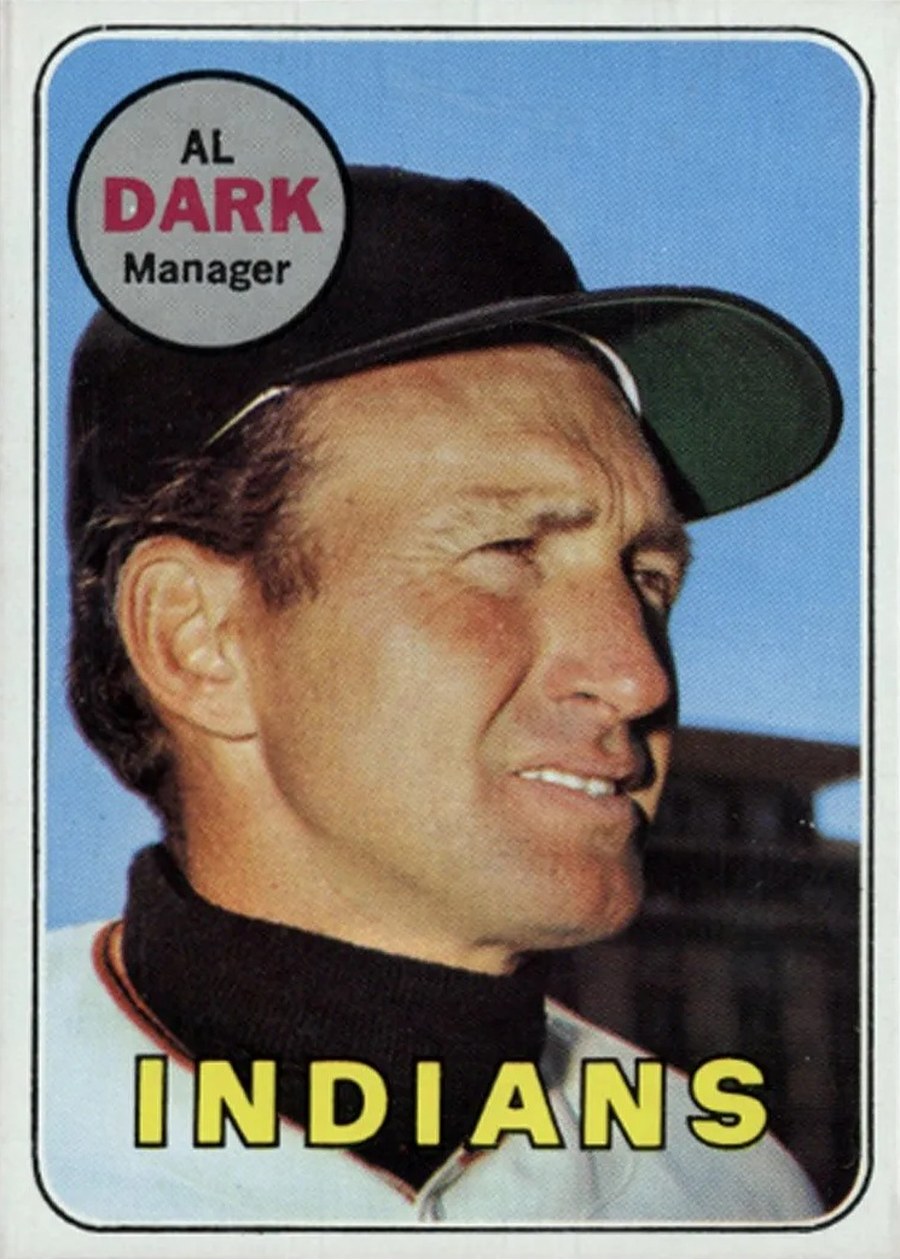 1969 Topps #91 Al Dark, Cleveland Indians
