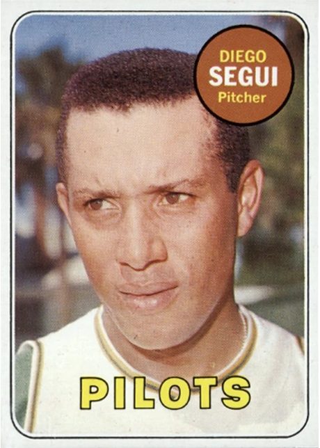 1969 Topps #511 Diego Segui - 511a - First Name In Yellow