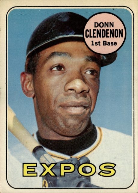 1969 Topps #208 Donn Clendenon - 208b - Expos
