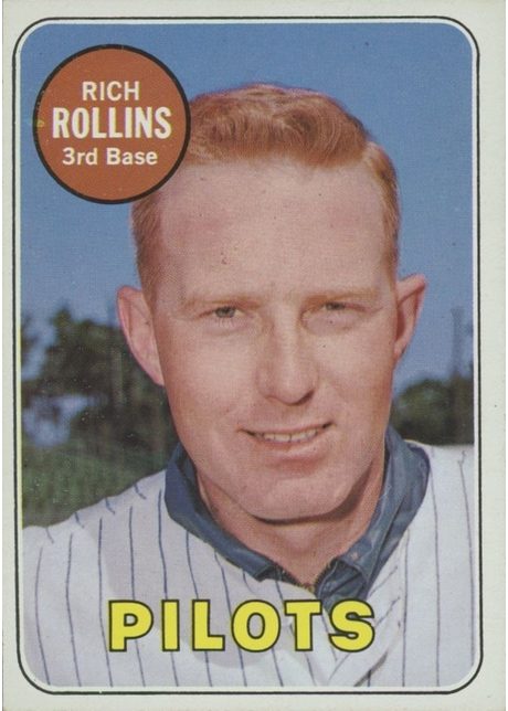 1969 Topps #451 Rich Rollins - 451b - First Name In White