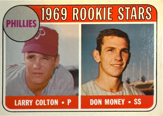 1969 Topps #454 Phillies 1969 Rookie Stars - 454b - Names In White