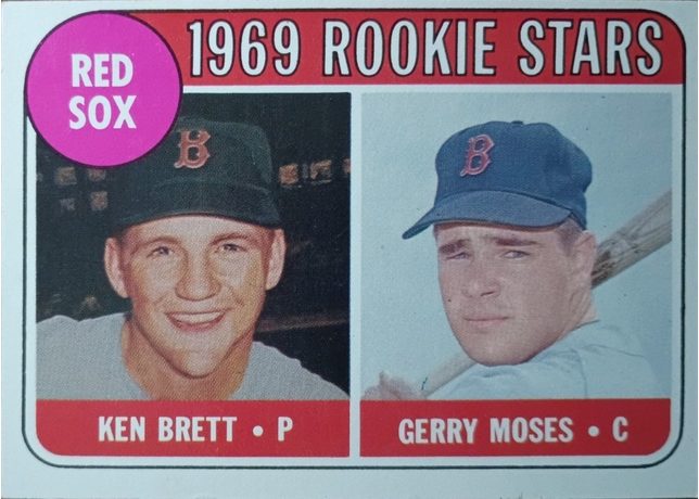 1969 Topps #476 Red Sox 1969 Rookie Stars - 476b - Names In White