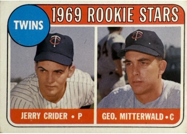 1969 Topps #491 Twins 1969 Rookie Stars - 491b - Names In White
