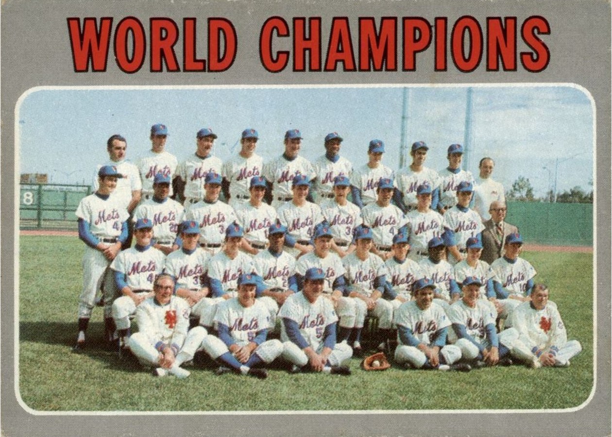 1970 Topps #1 World Champions (New York Mets)