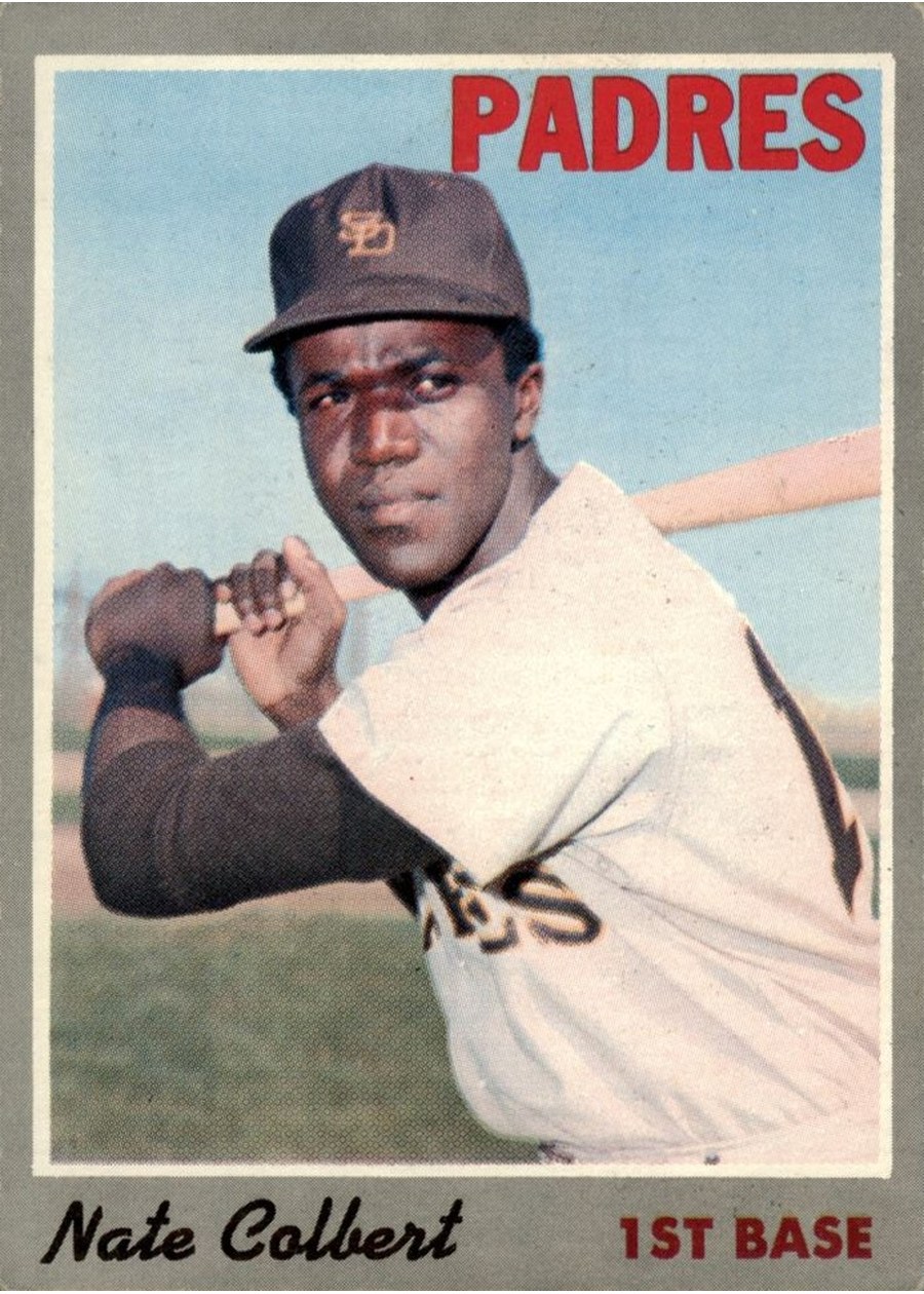 1970 Topps #11 Nate Colbert, San Diego Padres