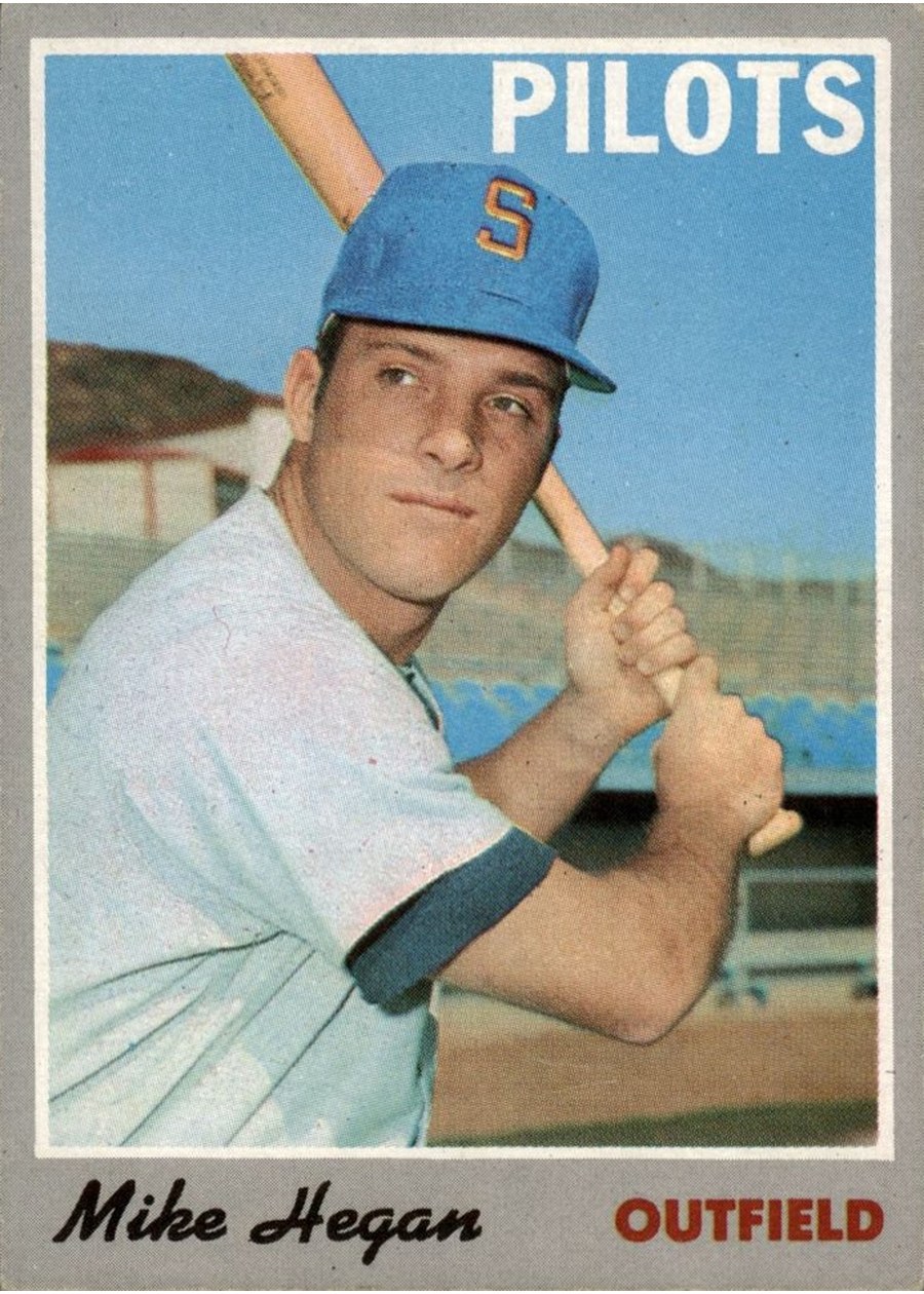1970 Topps #111 Mike Hegan, Seattle Pilots