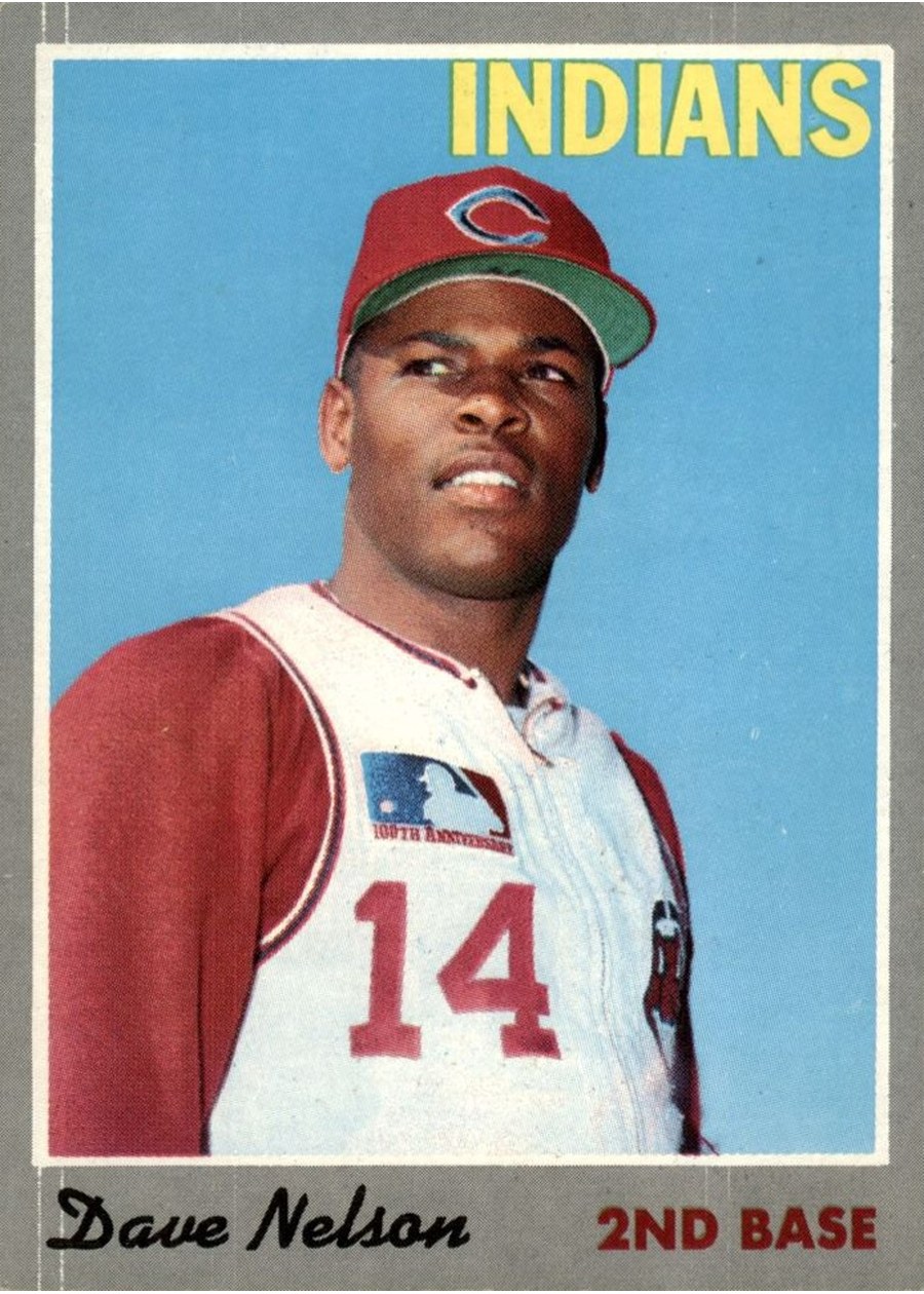 1970 Topps #112 Dave Nelson, Cleveland Indians
