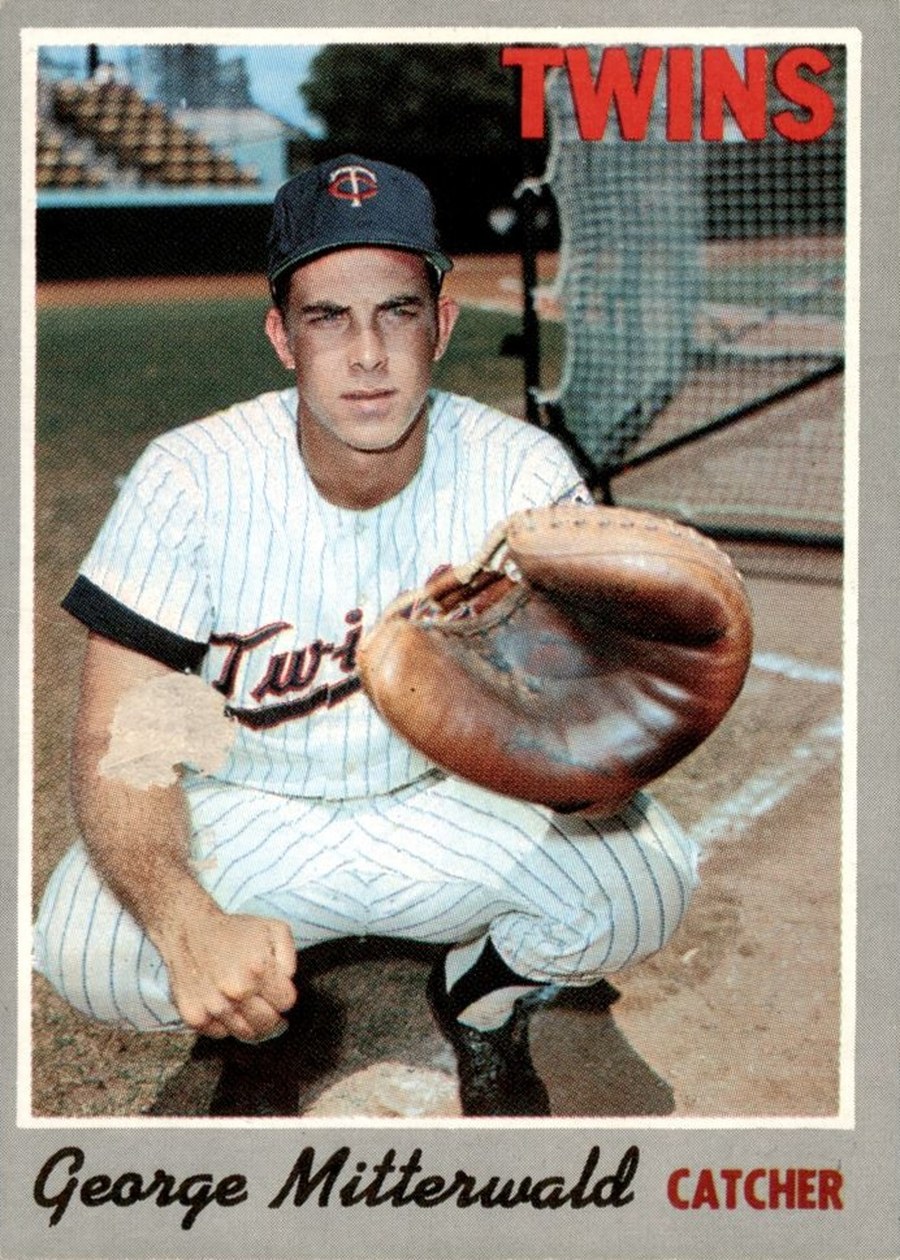 1970 Topps #118 George Mitterwald, Minnesota Twins