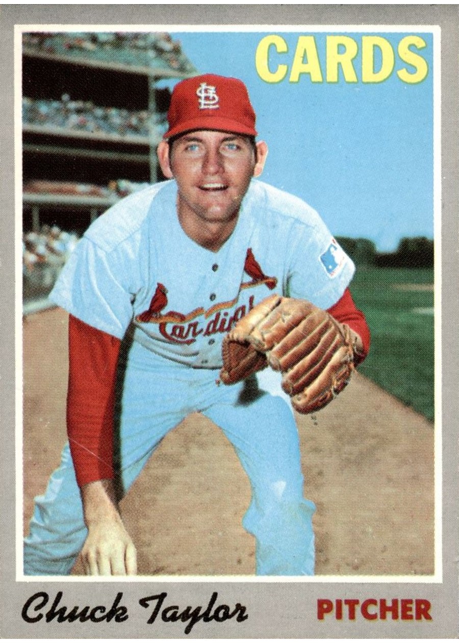 1970 Topps #119 Chuck Taylor, St. Louis Cardinals
