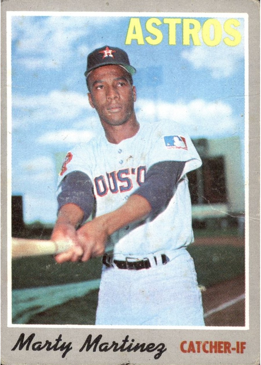 1970 Topps #126 Marty Martinez, Houston Astros