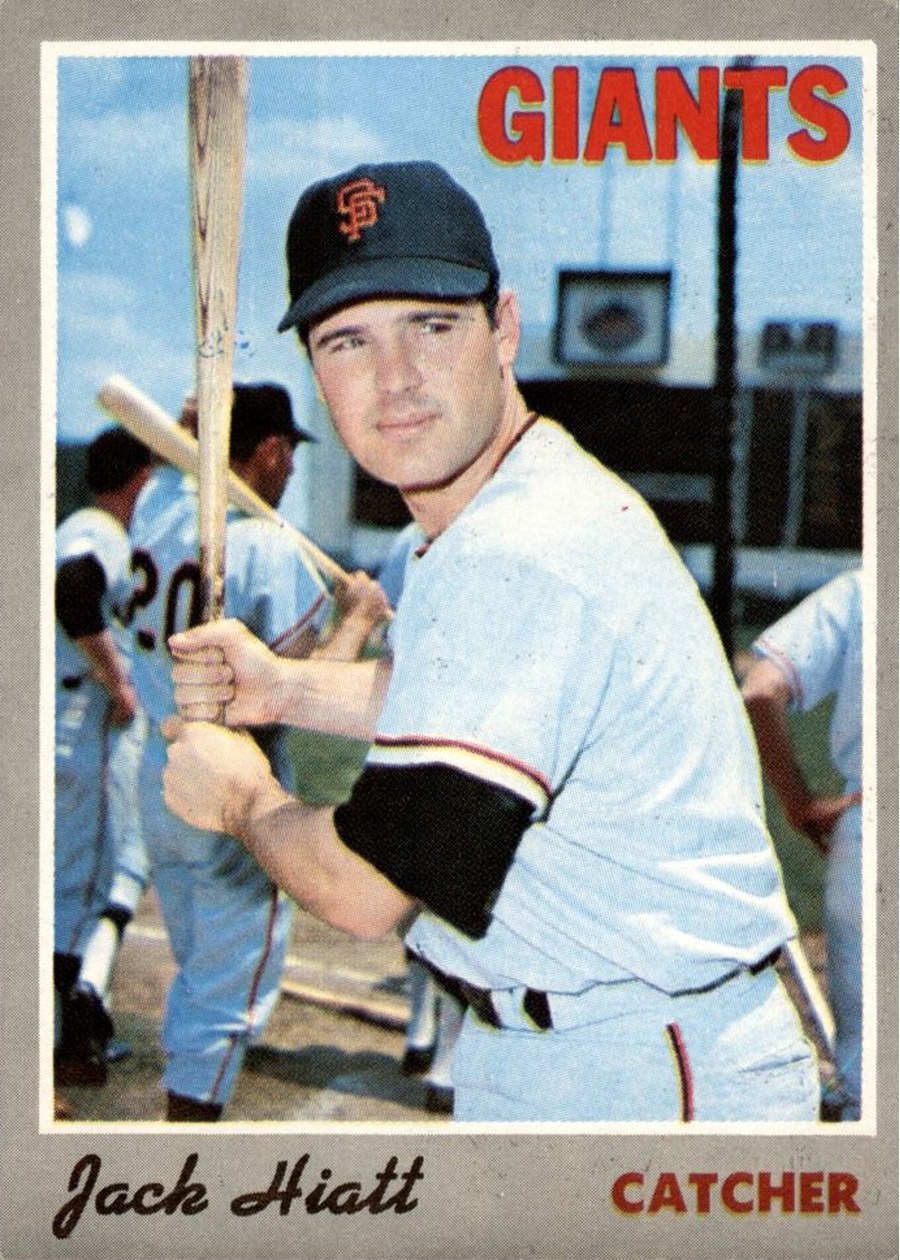 1970 Topps #13 Jack Hiatt, San Francisco Giants