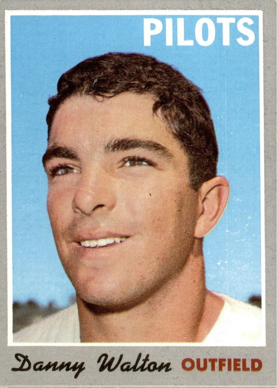 1970 Topps #134 Danny Walton, Seattle Pilots