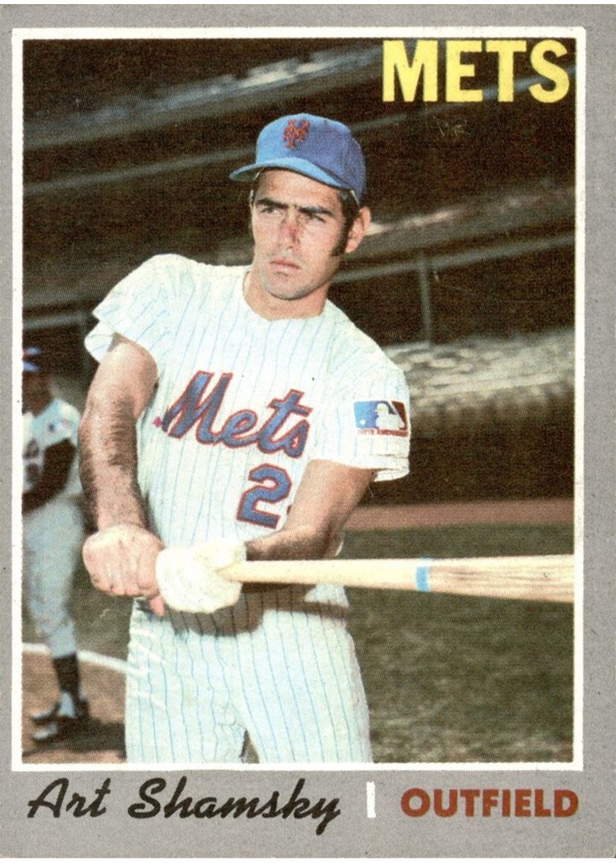 1970 Topps #137 Art Shamsky, New York Mets