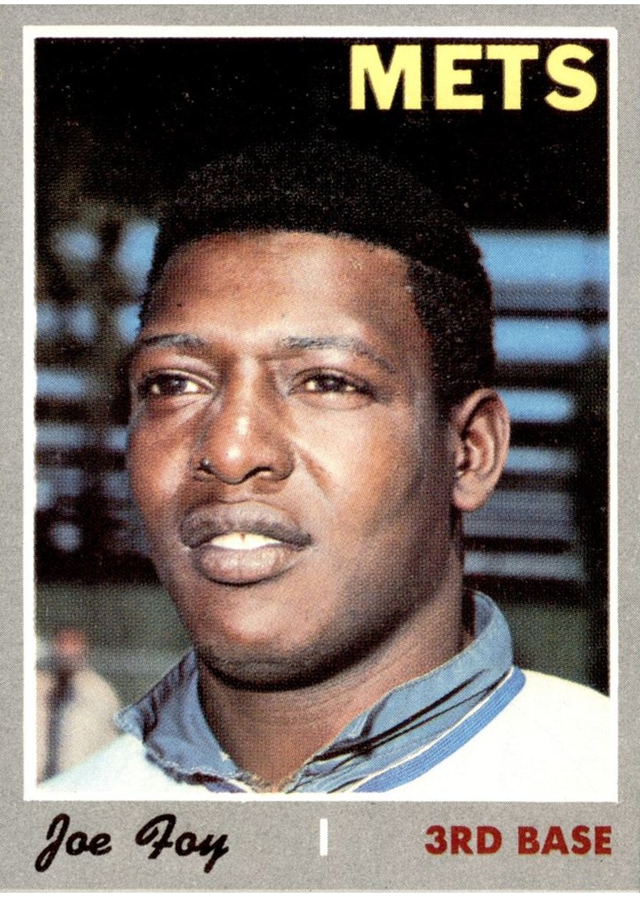 1970 Topps #138 Joe Foy, New York Mets