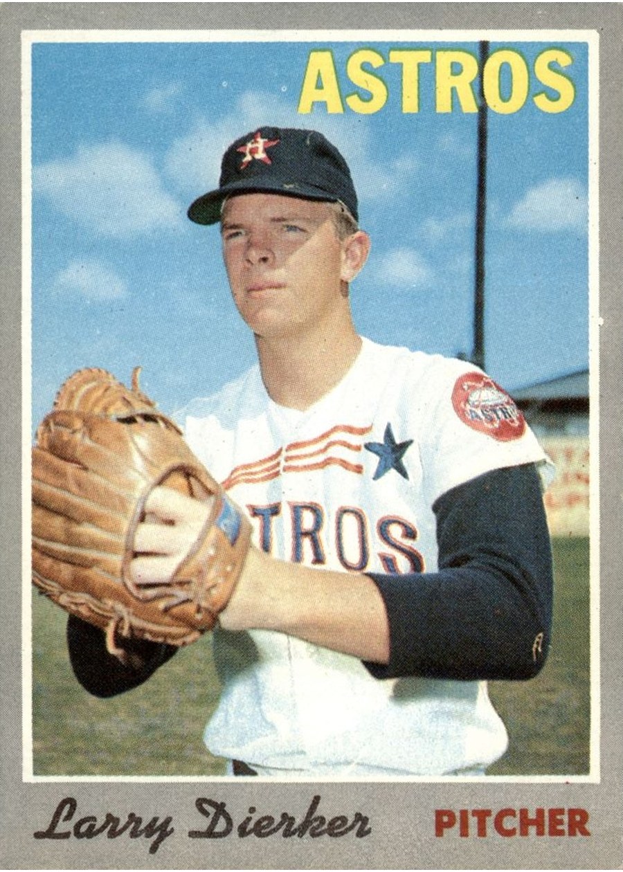 1970 Topps #15 Larry Dierker, Houston Astros