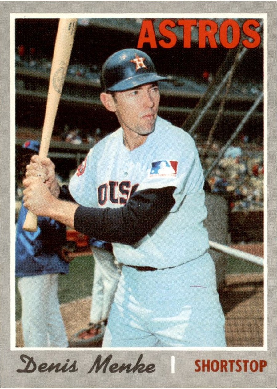 1970 Topps #155 Denis Menke, Houston Astros