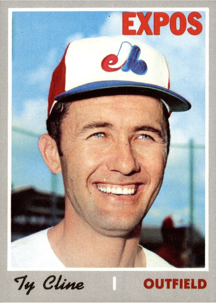 1970 Topps #164 Ty Cline, Montreal Expos