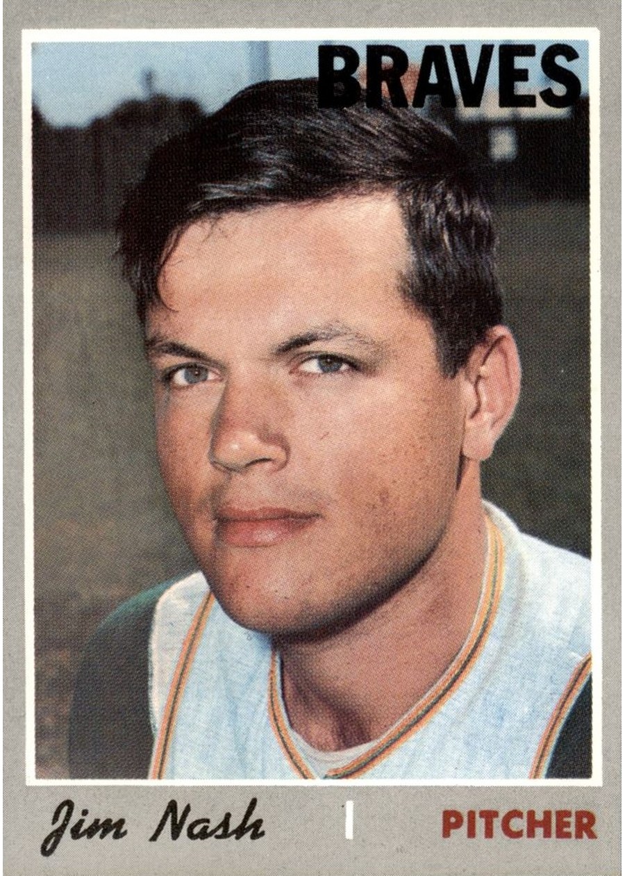 1970 Topps #171 Jim Nash, Atlanta Braves