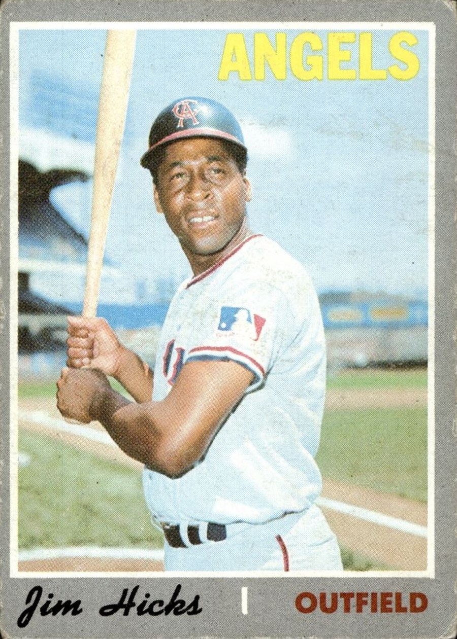 1970 Topps #173 Jim Hicks, California Angels
