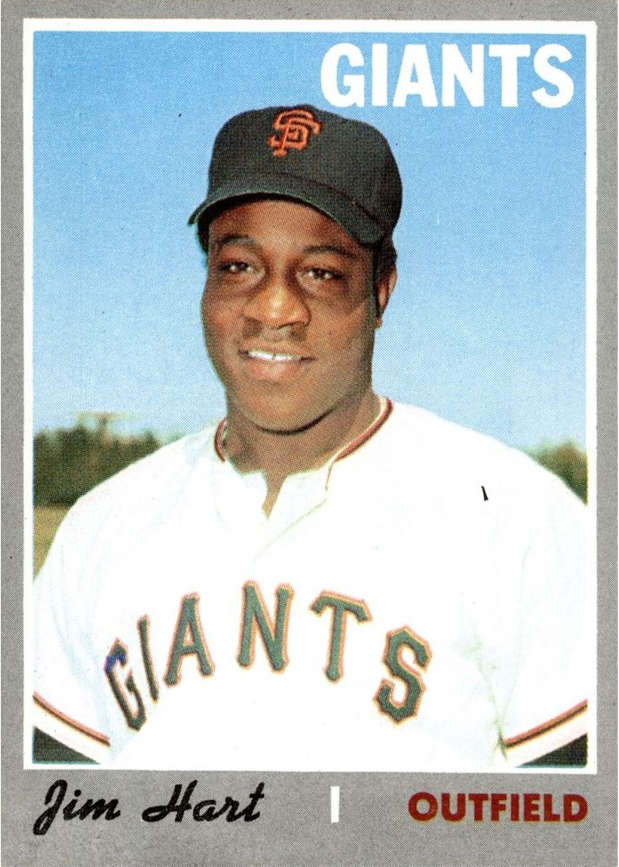 1970 Topps #176 Jim Hart, San Francisco Giants