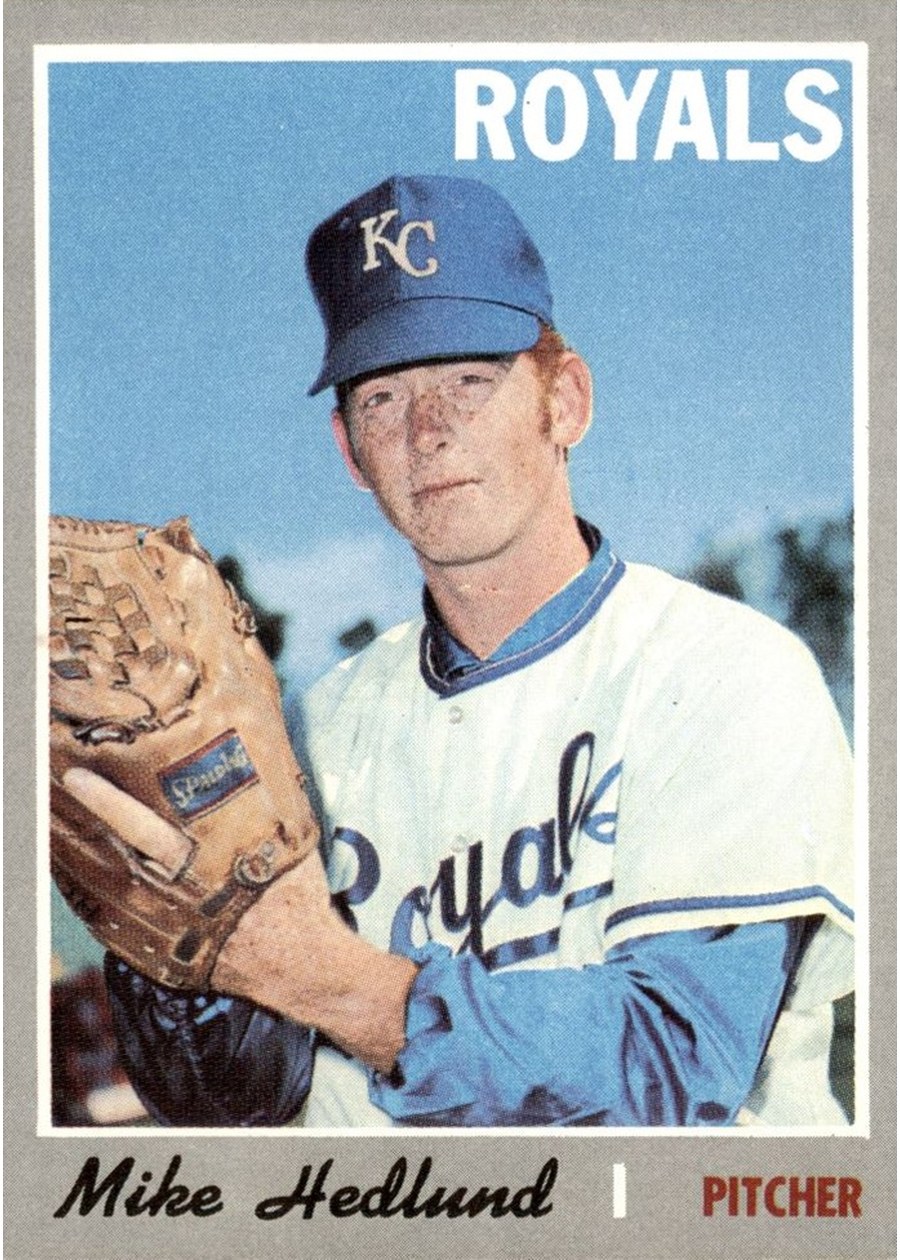1970 Topps #187 Mike Hedlund, Kansas City Royals