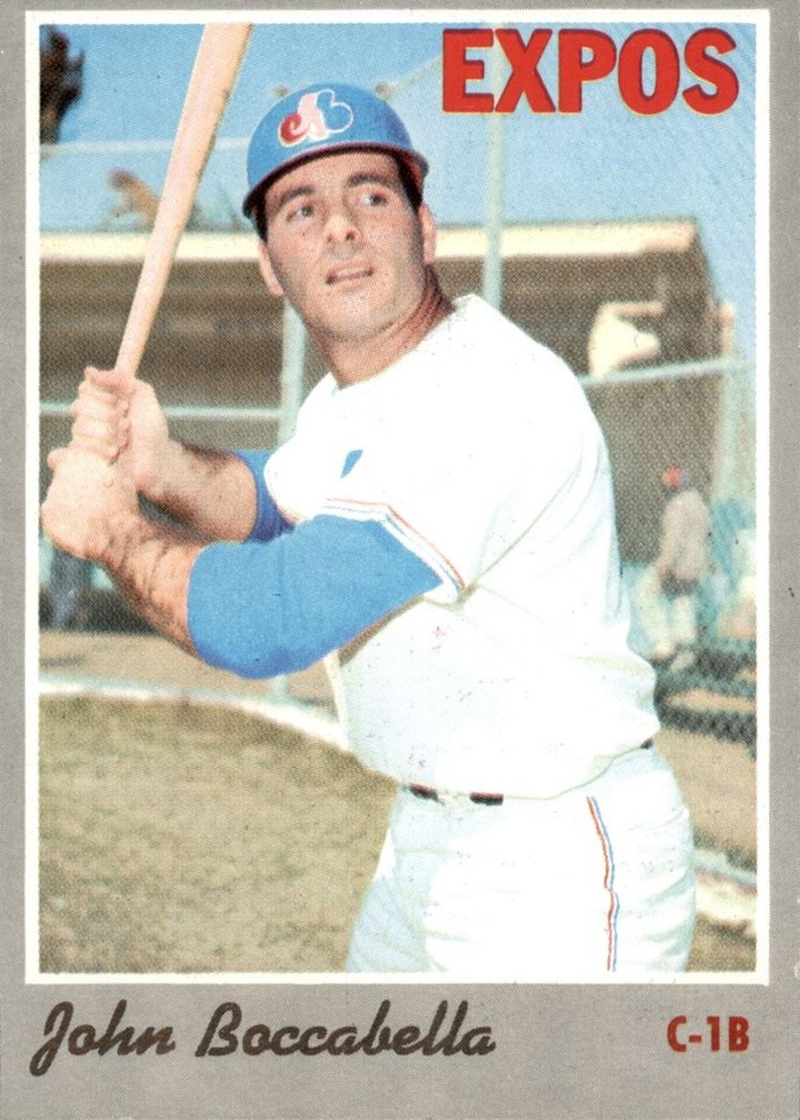1970 Topps #19 John Boccabella, Montreal Expos