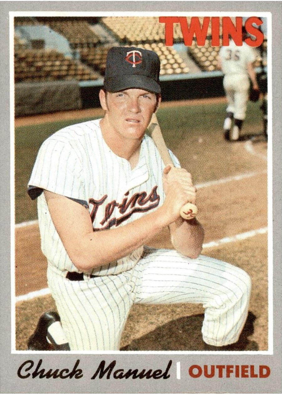 1970 Topps #194 Chuck Manuel, Minnesota Twins