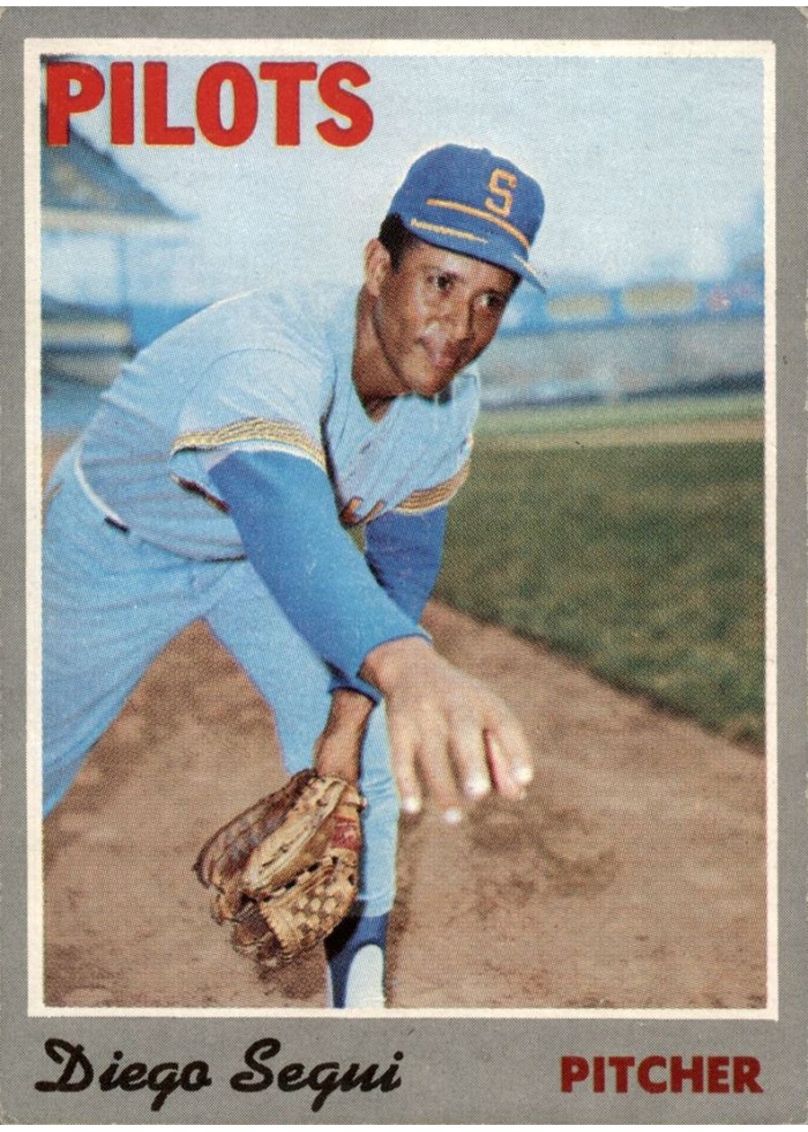 1970 Topps #2 Diego Segui, Seattle Pilots