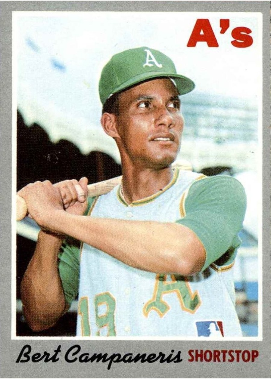 1970 Topps #205 Bert Campaneris, Oakland Athletics