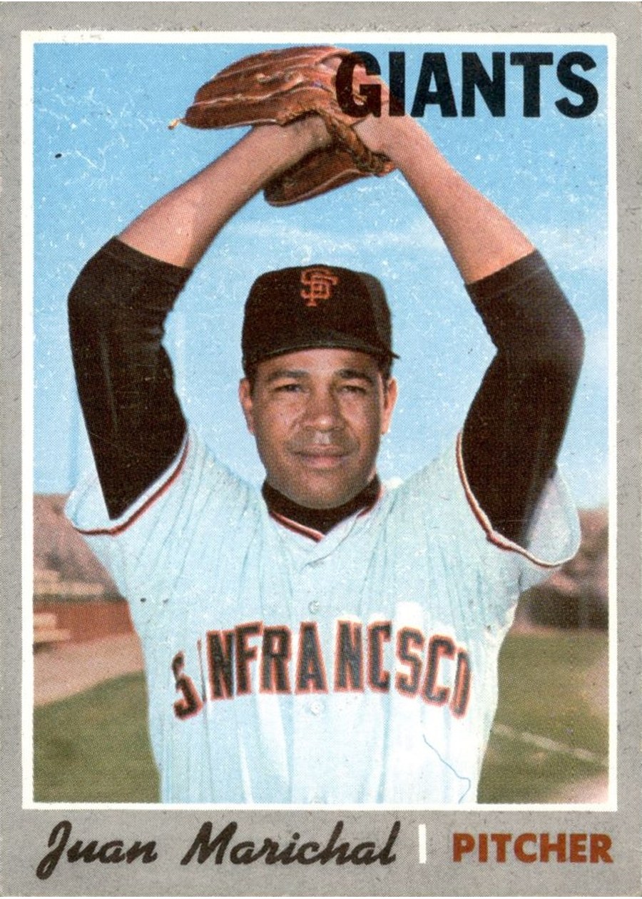1970 Topps #210 Juan Marichal, San Francisco Giants
