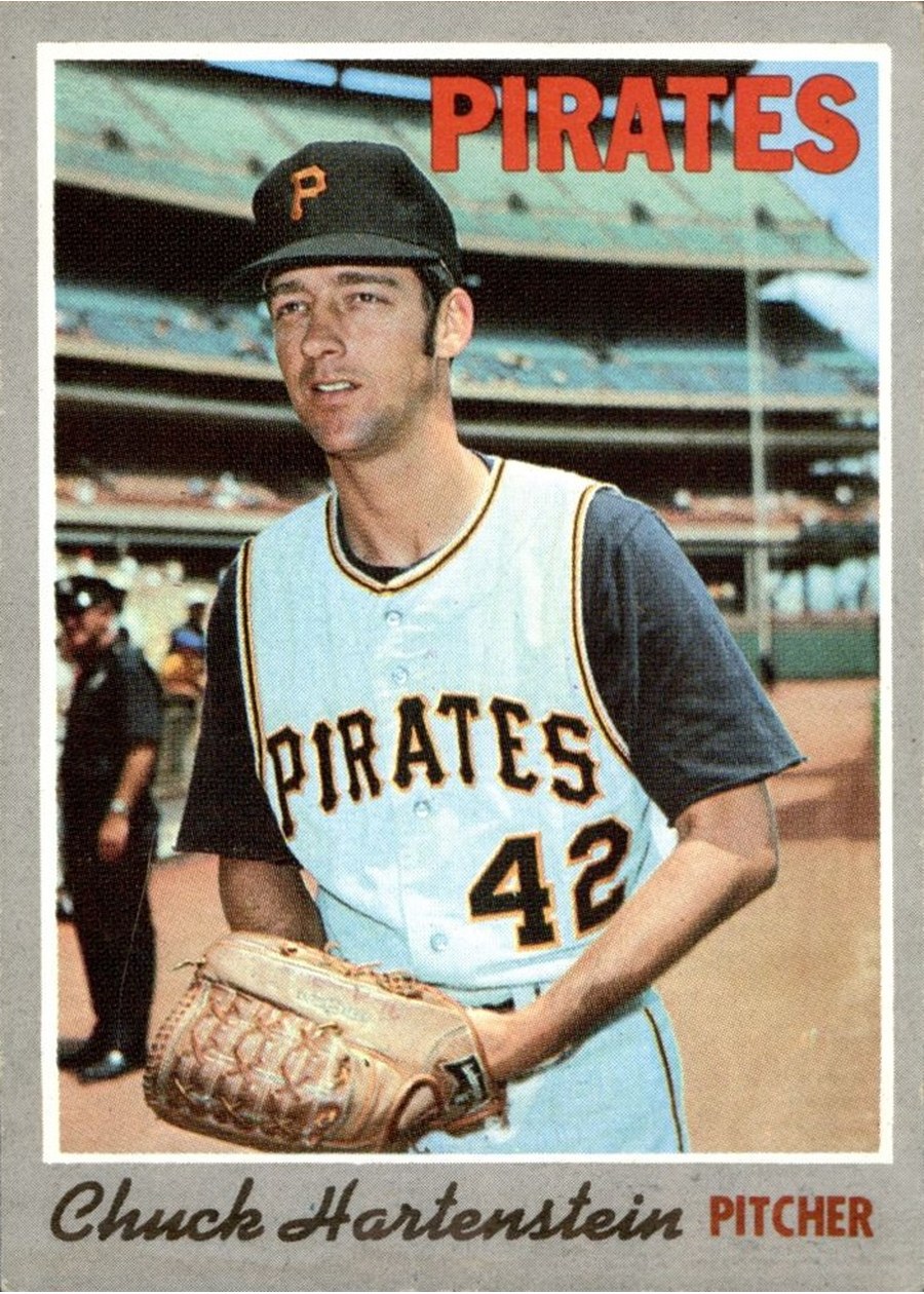 1970 Topps #216 Chuck Hartenstein, Pittsburgh Pirates