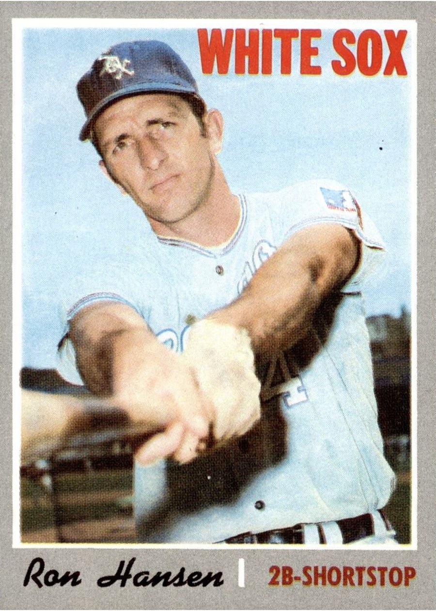 1970 Topps #217 Ron Hansen, Chicago White Sox