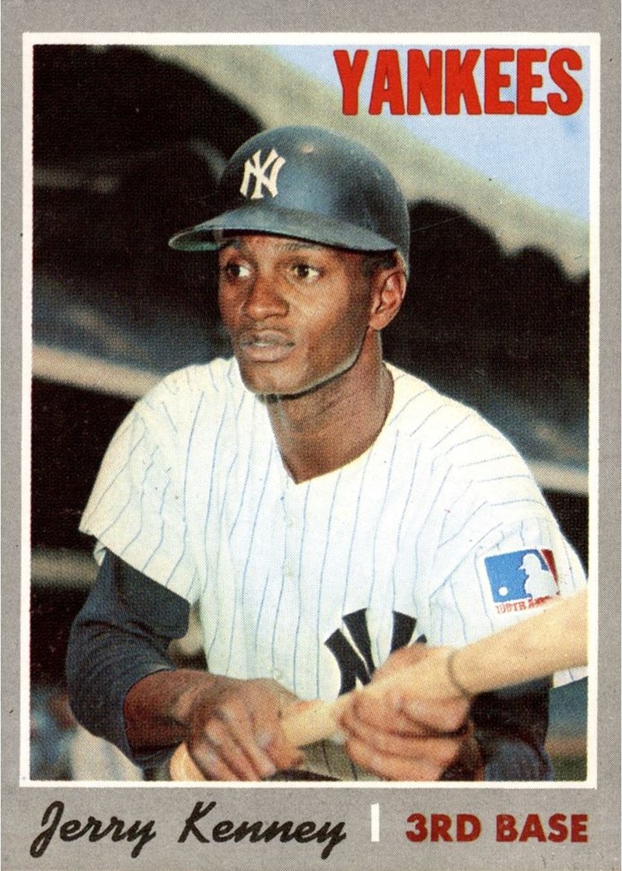 1970 Topps #219 Jerry Kenney, New York Yankees