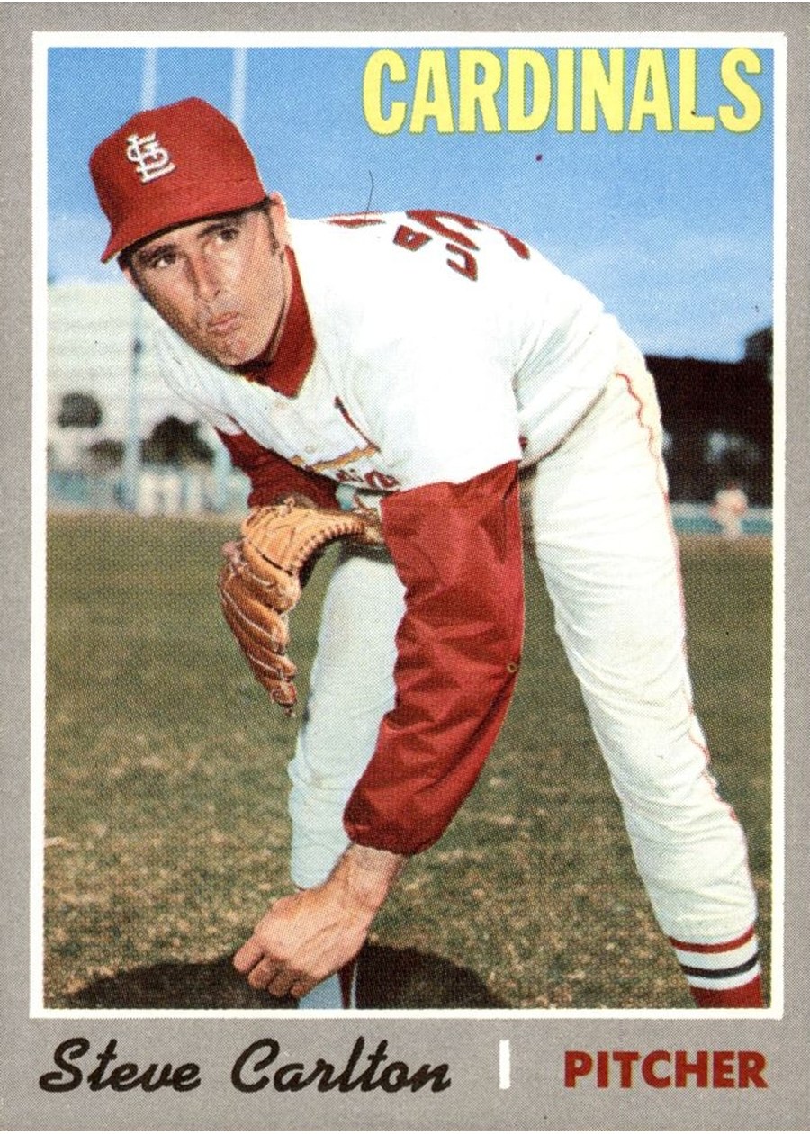1970 Topps #220 Steve Carlton, St. Louis Cardinals