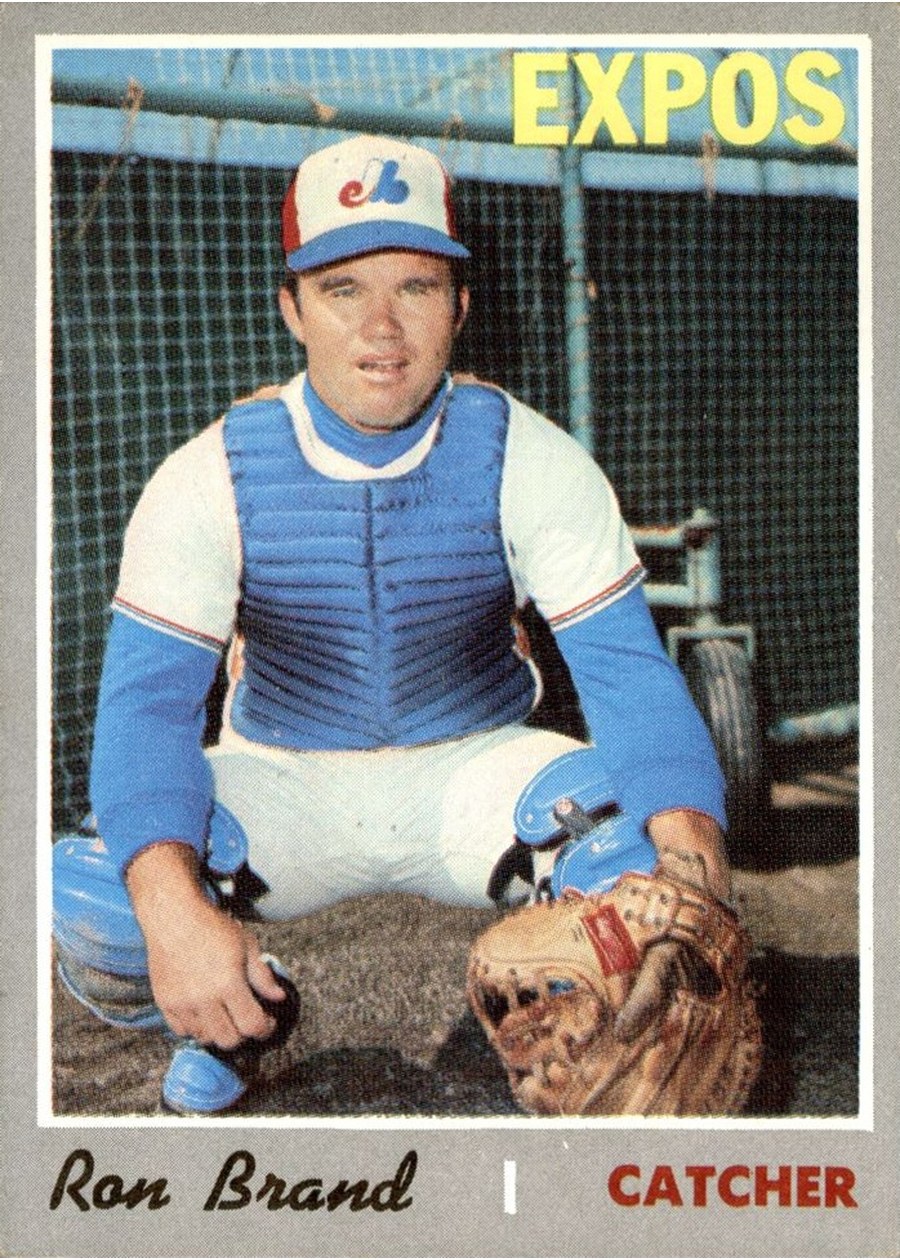1970 Topps #221 Ron Brand, Montreal Expos