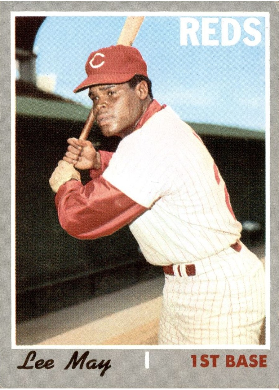 1970 Topps #225 Lee May, Cincinnati Reds