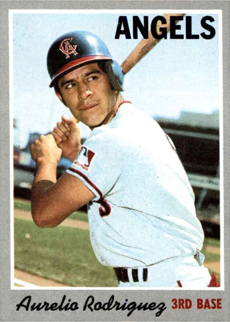 1970 Topps #228 Aurelio Rodriguez, California Angels