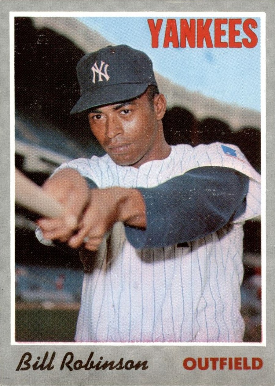 1970 Topps #23 Bill Robinson, New York Yankees