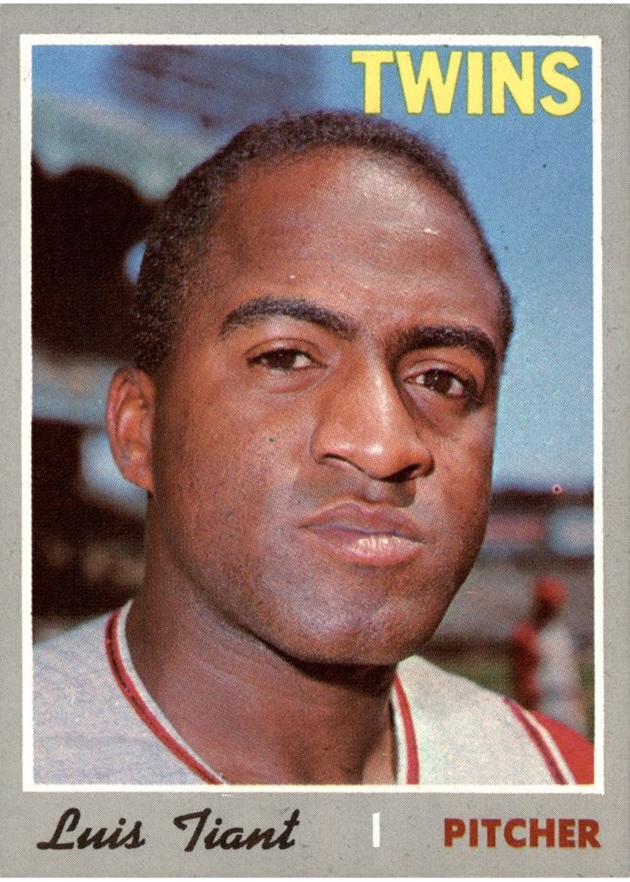 1970 Topps #231 Luis Tiant, Minnesota Twins