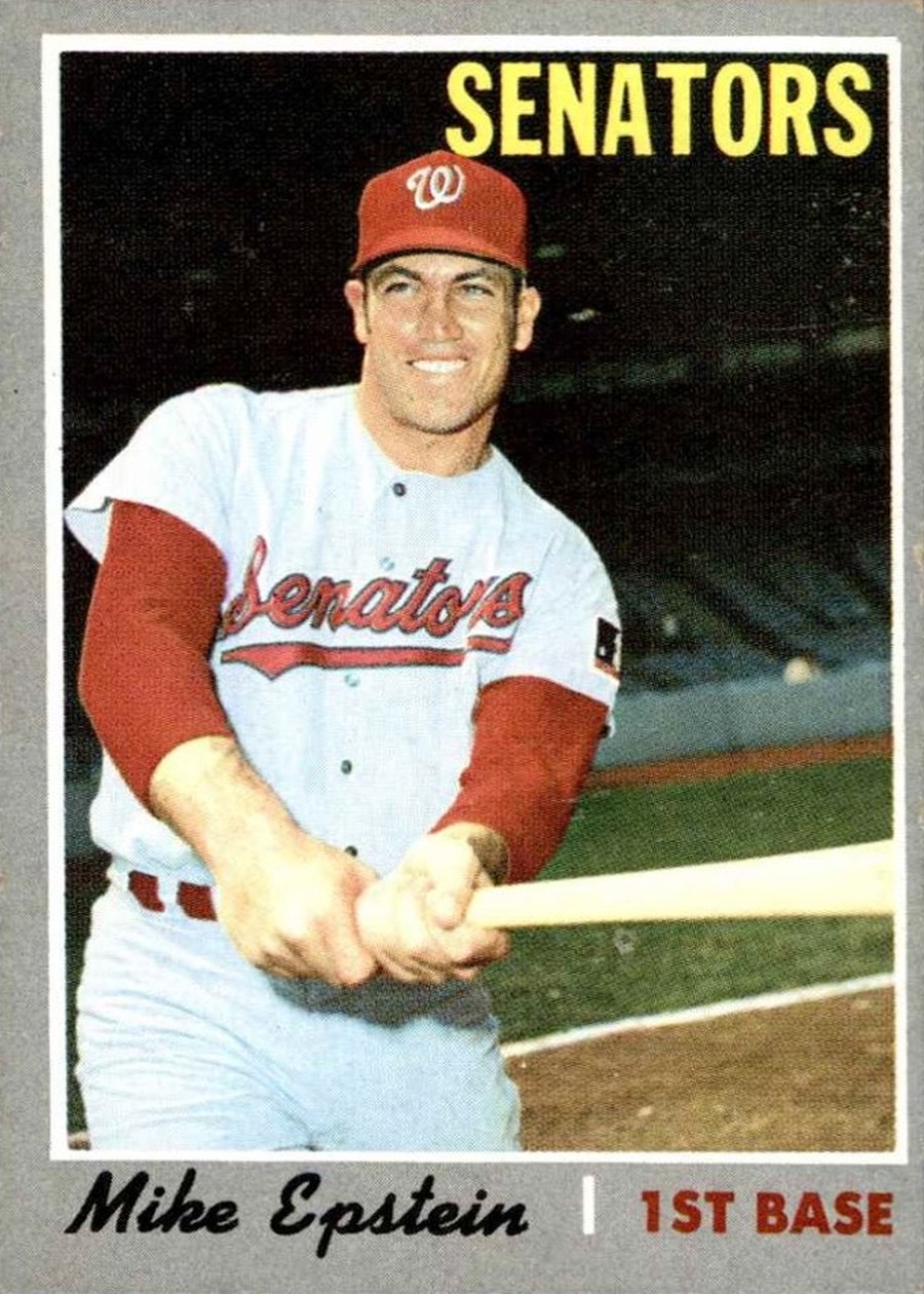 1970 Topps #235 Mike Epstein, Washington Senators
